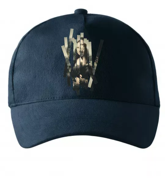 Кепка Mona Lisa полоси Темно-синий фото