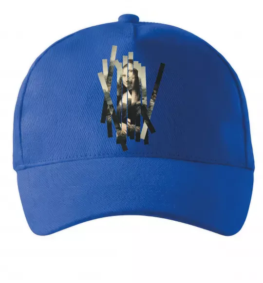 Кепка Mona Lisa полоси Ярко-синий фото