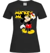 Женская футболка Mickey Mouse з фломастером Черный фото