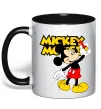Чашка с цветной ручкой Mickey Mouse з фломастером Черный фото