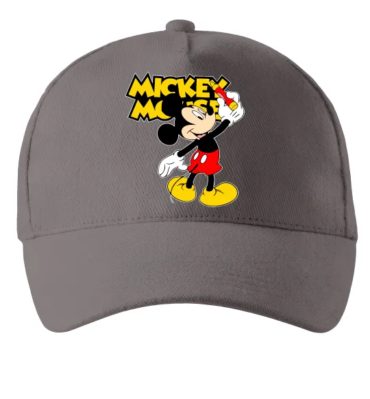 Кепка Mickey Mouse з фломастером Серый фото