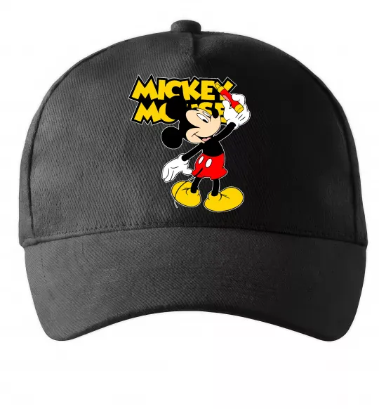 Кепка Mickey Mouse з фломастером Черный фото