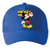 Кепка Mickey Mouse з фломастером Ярко-синий фото