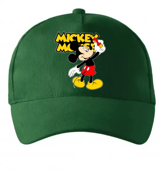 Кепка Mickey Mouse з фломастером Темно-зеленый фото