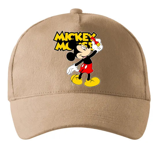 Кепка Mickey Mouse з фломастером Песочный фото