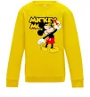 Дитячий світшот Mickey Mouse з фломастером Сонячно жовтий фото