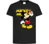 Детская футболка Mickey Mouse з фломастером Черный фото