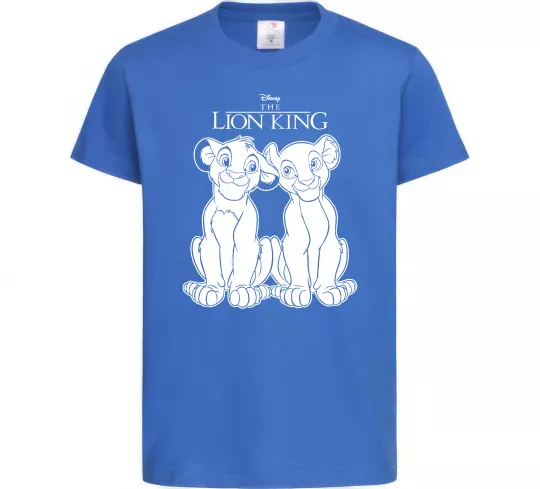 Детская футболка The Lion King Disney Ярко-синий фото