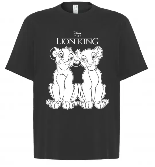 Футболка Оверсайз The Lion King Disney Черный фото