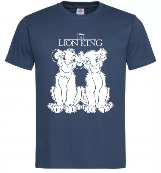 Мужская футболка The Lion King Disney Темно-синий фото