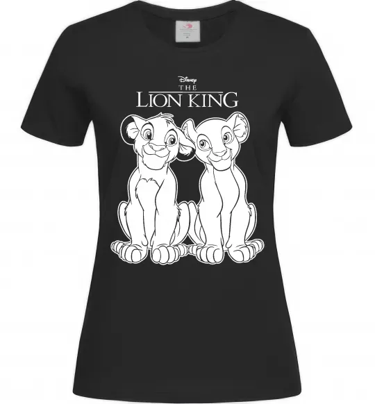 Женская футболка The Lion King Disney Черный фото