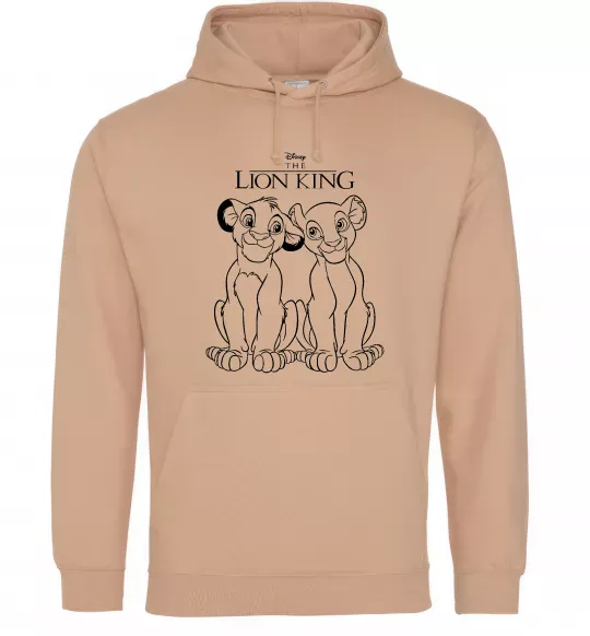 Жіноча толстовка (худі) The Lion King Disney Пісочний фото