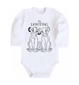 Детский боди The Lion King Disney Белый фото