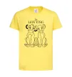 Дитяча футболка The Lion King Disney Лимонний фото