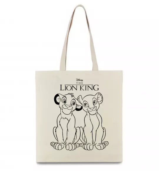 Эко-сумка The Lion King Disney Бежевый фото