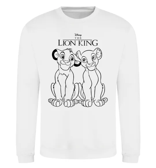 Свитшот The Lion King Disney Белый фото