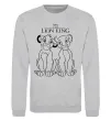 Свитшот The Lion King Disney Серый меланж фото