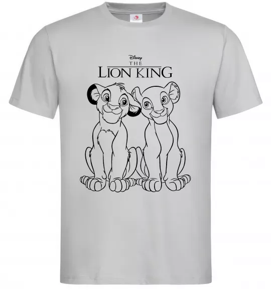 Мужская футболка The Lion King Disney Серый фото