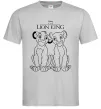 Мужская футболка The Lion King Disney Серый фото