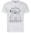 Мужская футболка The Lion King Disney Белый фото