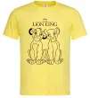 Мужская футболка The Lion King Disney Лимонный фото
