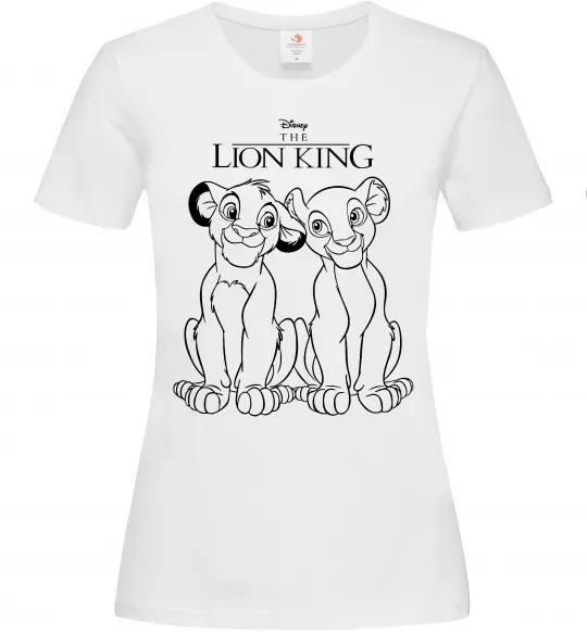 Женская футболка The Lion King Disney Белый фото