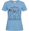 Женская футболка The Lion King Disney Голубой фото