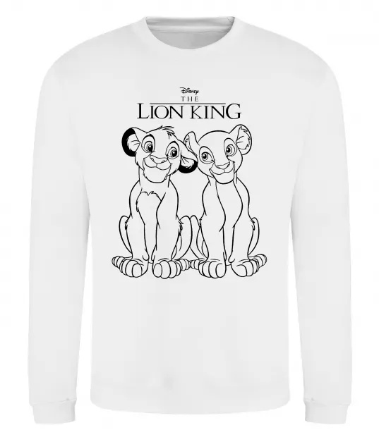 Свитшот The Lion King Disney Белый фото