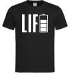Мужская футболка Life Battery Черный фото