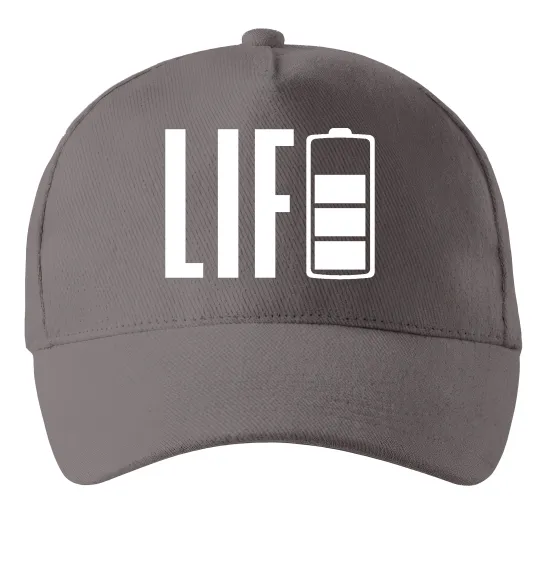 Кепка Life Battery Серый фото