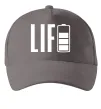 Кепка Life Battery Серый фото