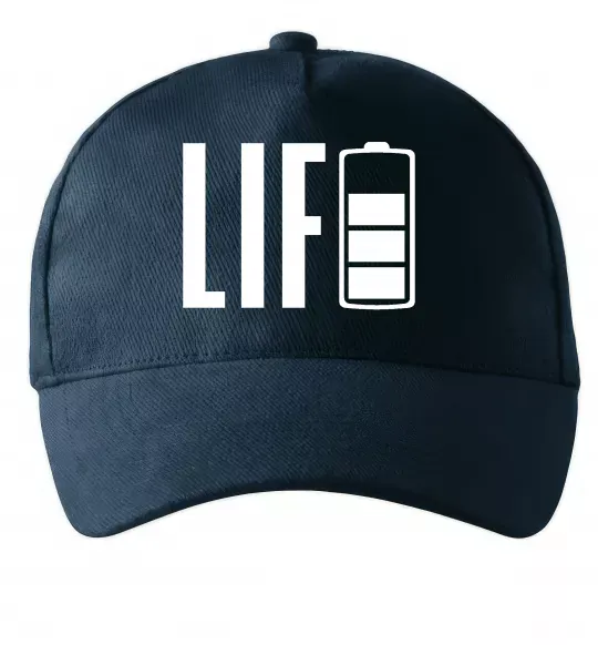 Кепка Life Battery Темно-синий фото