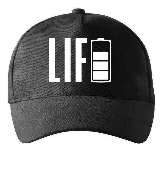 Кепка Life Battery Черный фото