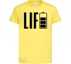 Дитяча футболка Life Battery Лимонний фото