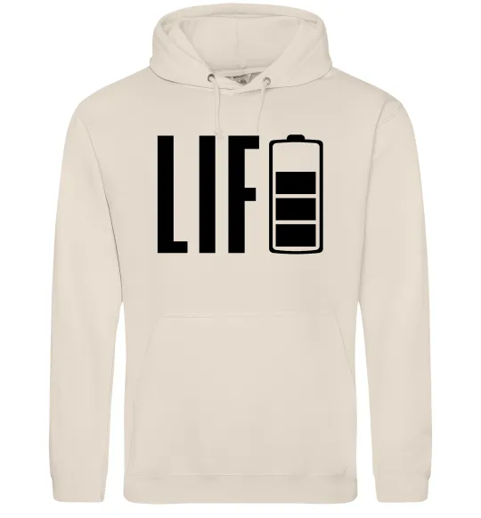 Женская толстовка (худи) Life Battery Таш фото