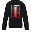 Дитячий світшот HateLove Чорний фото