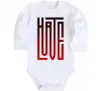 Детский боди HateLove Белый фото