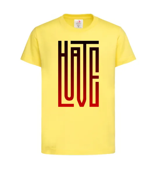 Детская футболка HateLove Лимонный фото