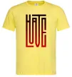 Чоловіча футболка HateLove Лимонний фото