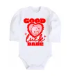 Дитячий бодік Good luck babe Білий фото