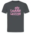 Мужская футболка Drama Queen корона Графит фото