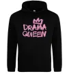 Женская толстовка (худи) Drama Queen корона Черный фото