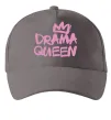 Кепка Drama Queen корона Серый фото
