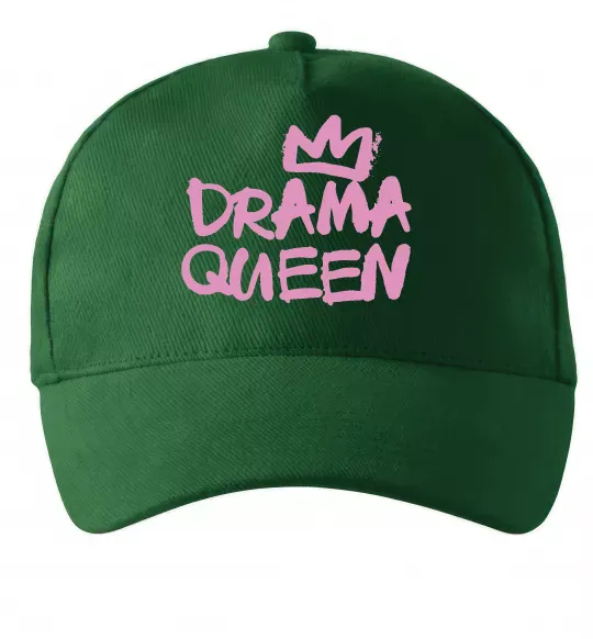 Кепка Drama Queen корона Темно-зелений фото
