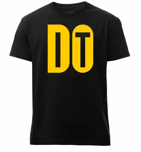 Чоловіча преміум футболка Do it Чорний фото