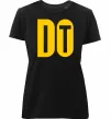 Жіноча преміум футболка Do it Чорний фото