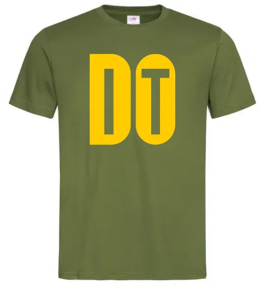 Мужская футболка Do it Оливковый фото