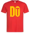 Мужская футболка Do it Красный фото