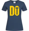 Жіноча футболка Do it Темно-синій фото