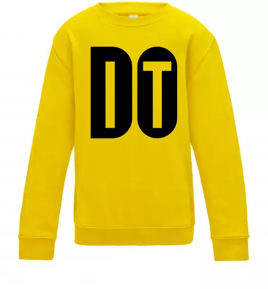 Дитячий світшот Do it Сонячно жовтий фото